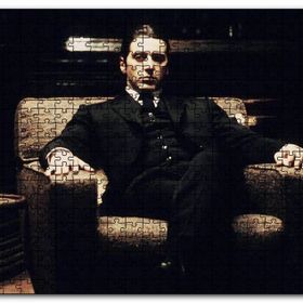 Cakapuzzle The Godfather Al Pacino Koltukta Mdf 120 Parça Puzzle