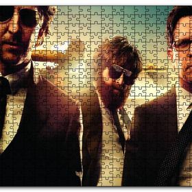 Cakapuzzle the Hangover Ahşap 500 Parça Puzzle