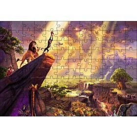 Cakapuzzle The Lion King 120 Parça Mdf Puzzle