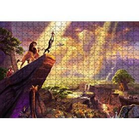 Cakapuzzle The Lion King 500 Parça Ahşap Puzzle