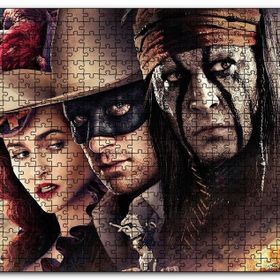 Cakapuzzle The Lone Ranger Filmi Görseli Mdf 120 Parça Puzzle