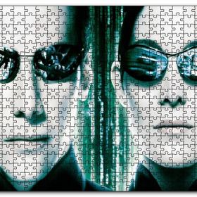 Cakapuzzle The Matrix Neo ve Trinity Mdf 120 Parça Puzzle