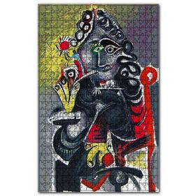 Cakapuzzle the Musketeer By Pablo Picasso Ahşap 500 Parça Puzzle
