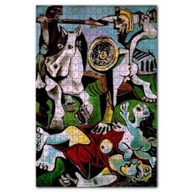 Cakapuzzle The Rape Of The Sabine Women By Pablo Picasso Mdf 500 Parça Puzzle