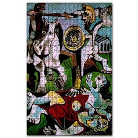 Cakapuzzle the Rape Of the Sabine Women Pablo Picasso 2 Ahşap 255 Parça Puzzle