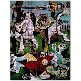 Cakapuzzle the Rape Of the Sabine Women Pablo Picasso 2 Ahşap 255 Parça Puzzle