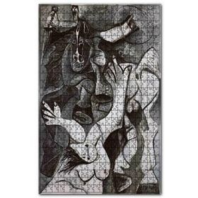 Cakapuzzle The Rape Of The Sabines 1962 By Pablo Picasso 120 Parça Ahşap Puzzle