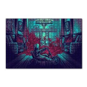 Cakapuzzle The Shining İkizler ve Bisikletli Çocuk 120 Parça Ahşap Puzzle