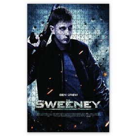 Cakapuzzle the Sweeney Film Poster Ahşap 1000 Parça Puzzle