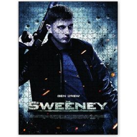 Cakapuzzle the Sweeney Film Poster Ahşap 1000 Parça Puzzle