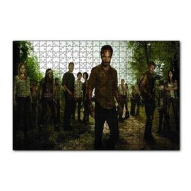 Cakapuzzle The Walking Dead Karakterler 120 Parça Ahşap Puzzle