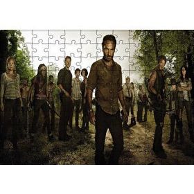 Cakapuzzle The Walking Dead Karakterler 120 Parça Ahşap Puzzle