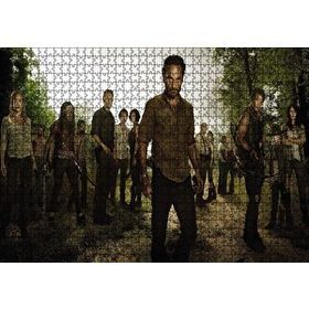 Cakapuzzle The Walking Dead Karakterler 120 Parça Ahşap Puzzle