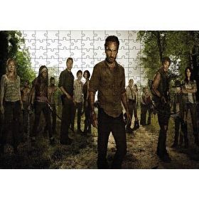 Cakapuzzle The Walking Dead Karakterler 120 Parça Ahşap Puzzle