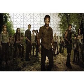 Cakapuzzle The Walking Dead Karakterler 120 Parça Ahşap Puzzle