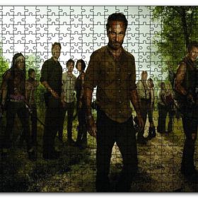 Cakapuzzle The Walking Dead Karakterler Mdf 500 Parça Puzzle