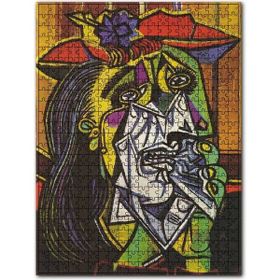 Cakapuzzle the Weeping Woman 1937 By Pablo Picasso Ahşap 255 Parça Puzzle