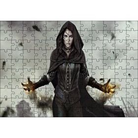 Cakapuzzle The Witcher 3 Vahşi Av 120 Parça Ahşap Puzzle