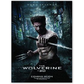 Cakapuzzle The Wolverine Film Poster 1000 Parça Ahşap Puzzle