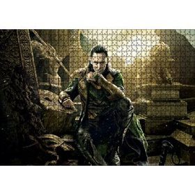 Cakapuzzle Thor 2 Filminden Sinsi Gülen Loki Mdf 1000 Parça Puzzle