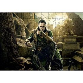 Cakapuzzle Thor 2 Filminden Sinsi Gülen Loki Mdf 120 Parça Puzzle