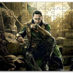 Cakapuzzle Thor 2 Filminden Sinsi Gülen Loki Mdf 500 Parça Puzzle