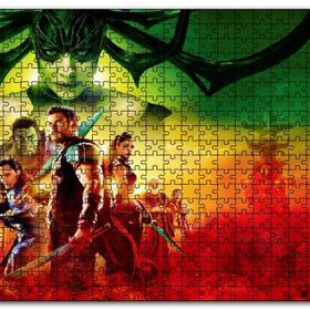 Cakapuzzle Thor Ragnarok Cate Blanchett Ahşap 500 Parça Puzzle