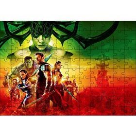 Cakapuzzle Thor Ragnarok Cate Blanchett Mdf 120 Parça Puzzle