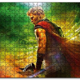 Cakapuzzle Thor Ragnarok Chris Hemsworth Mdf 120 Parça Puzzle