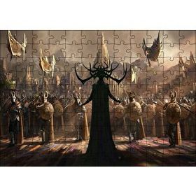 Cakapuzzle Thor Ragnarok Kompozisyon 120 Parça Ahşap Puzzle