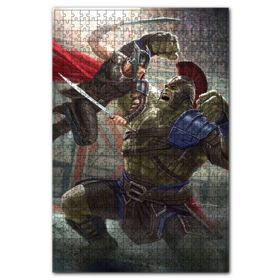 Cakapuzzle Thor ve Hulk Mdf 120 Parça Puzzle