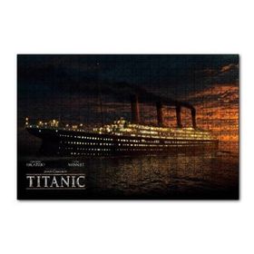 Cakapuzzle Titanic Film Afişi 120 Parça Ahşap Puzzle