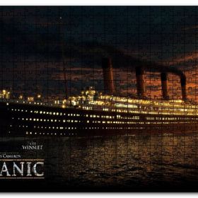 Cakapuzzle Titanic Film Afişi Mdf 120 Parça Puzzle