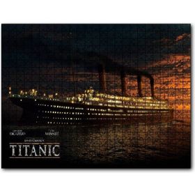 Cakapuzzle Titanic Film Afişi Mdf 120 Parça Puzzle
