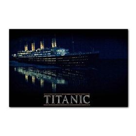 Cakapuzzle Titanic Gece ve Işıklar Yapboz MDF Puzzle