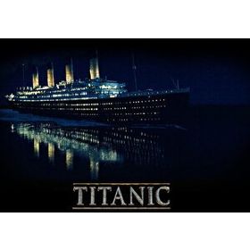 Cakapuzzle Titanic Gece ve Işıklar Yapboz MDF Puzzle