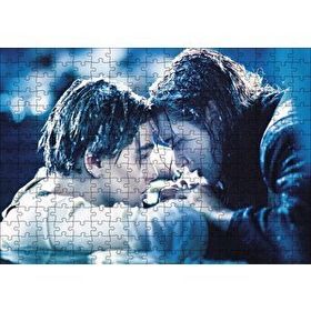 Cakapuzzle Titanic Jack ve Rose Veda 120 Parça Ahşap Puzzle