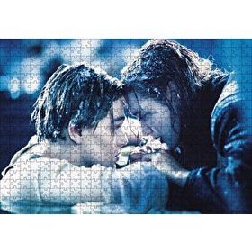 Cakapuzzle Titanic Jack ve Rose Veda 120 Parça Ahşap Puzzle