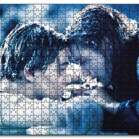Cakapuzzle Titanic Jack ve Rose Veda Mdf 120 Parça Puzzle