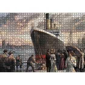 Cakapuzzle Titanik İlk ve Son Yolcuları 120 Parça Ahşap Puzzle