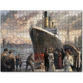 Cakapuzzle Titanik İlk ve Son Yolcuları Mdf 255 Parça Puzzle
