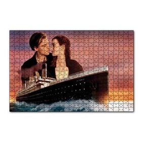 Cakapuzzle Titanik Rose Ve Jack Film Görseli 120 Parça Ahşap Puzzle