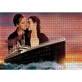 Cakapuzzle Titanik Rose Ve Jack Film Görseli 120 Parça Ahşap Puzzle