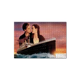 Cakapuzzle Titanik Rose ve Jack Film Görseli Mdf 120 Parça Puzzle
