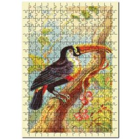 Cakapuzzle Toco Toucan Kuş Görseli Mdf 255 Parça Puzzle