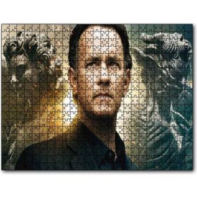 Cakapuzzle Tom Hanks Melekler ve Şeytanlar Film Mdf 1000 Parça Puzzle