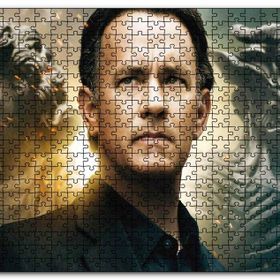 Cakapuzzle Tom Hanks Melekler ve Şeytanlar Film Mdf 120 Parça Puzzle