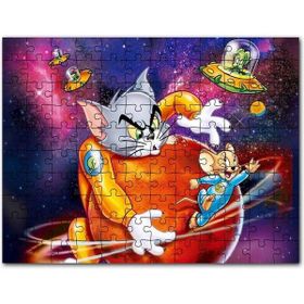 Cakapuzzle Tom ve Jerry Çizgi Filmi Mdf 500 Parça Puzzle