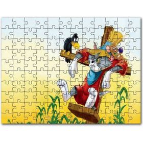 Cakapuzzle Tom ve Jerry Fare Sorunu Mdf 120 Parça Puzzle