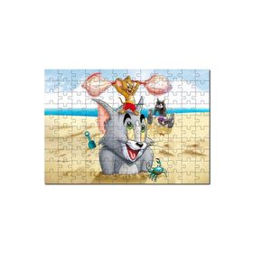 Cakapuzzle Tom ve Jerry Tough Tumble Mdf 120 Parça Puzzle